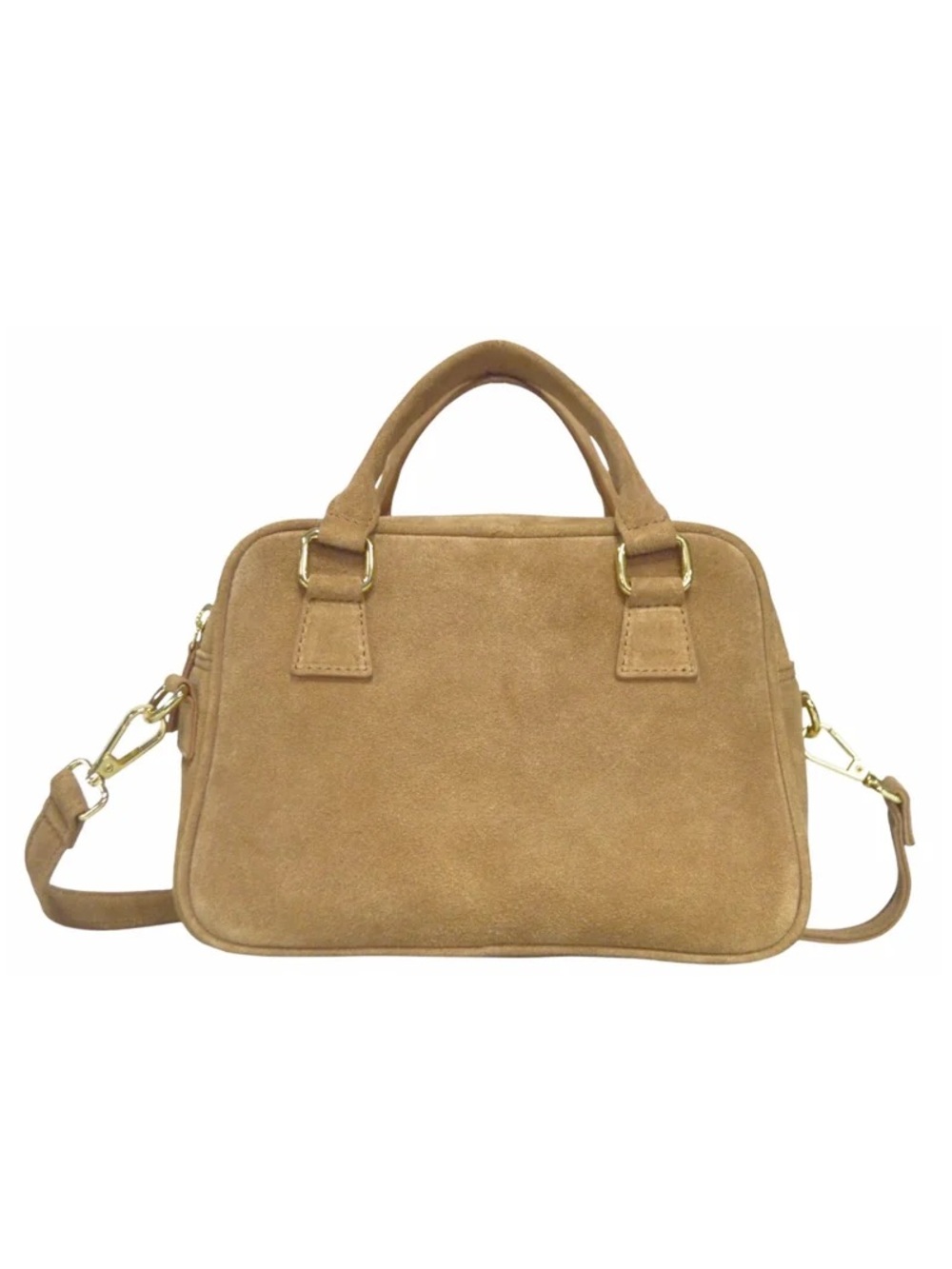 NWT Corder London Harper Suede Bowling Bag